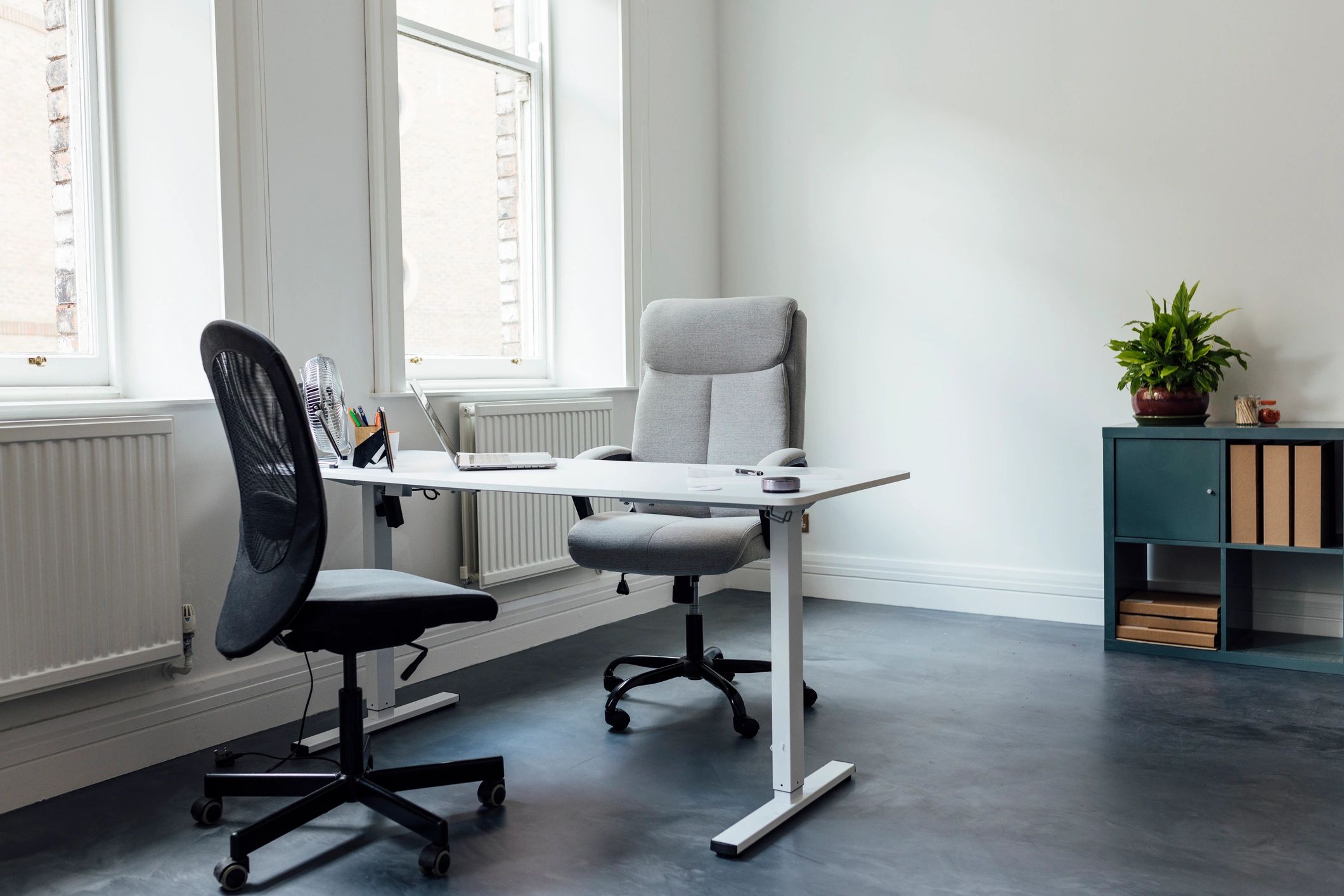 Modern corporate workspace